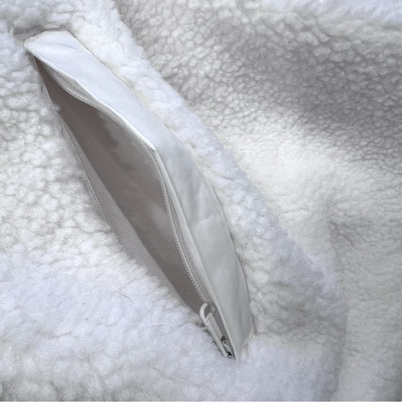 Athleta Cozy Sherpa Snap Pullover - Picture 7 of 9